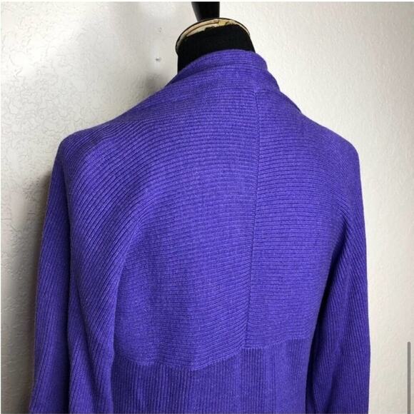 Cabi Sunday French Violet purple button front cardigan sweater size Small #5834 - Picture 13 of 16
